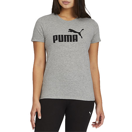  Puma Womens Round Neck Short Sleeve T-Shirt