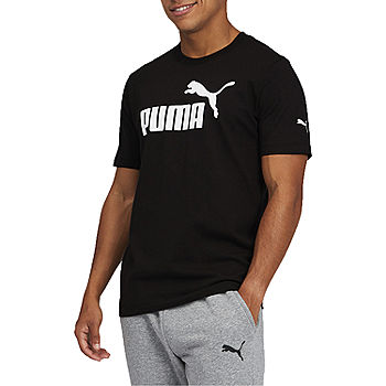 PUMA Essentials - Crew Mens T-Shirt Sleeve Short JCPenney Graphic Neck