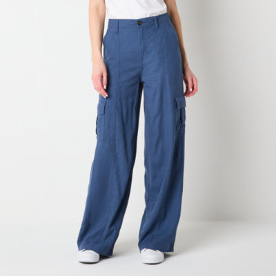 a.n.a Linen Regular Fit Wide Leg Trouser