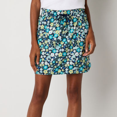 St. John's Bay Womens Mid Rise Skort-Tall