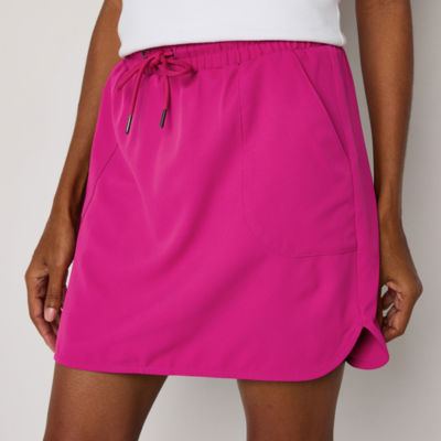 St. John's Bay Womens Mid Rise Skort-Tall