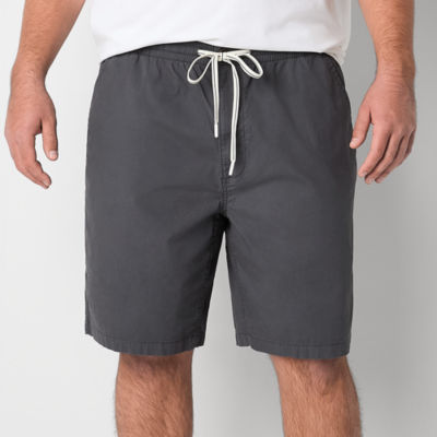 St. John's Bay Pull-On Deck 10" & 11"  Mens Big and Tall Stretch Fabric Chino Short