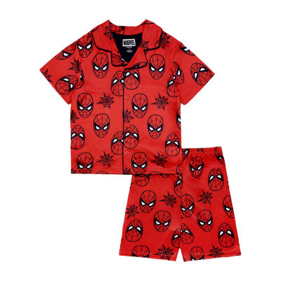 Disney Collection Boys Spiderman 2-pc. Pajama Sets
