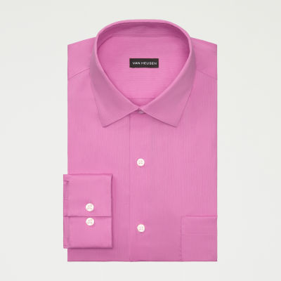 Men's Pink Dress Shirts Dress Shirts & Ties - Men