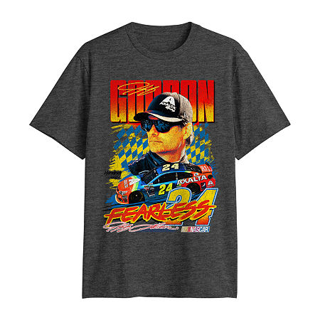 Mens Crew Neck Short Sleeve Classic Fit Big and Tall Graphic T-Shirt, 2x-large Tall, Black