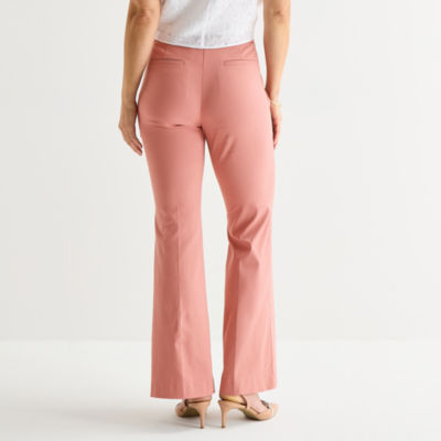 Liz Claiborne Lisa Womens Tall Flare Pull-On Pant
