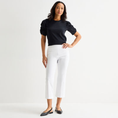 Liz Claiborne Lisa Womens Flare Capri Pant