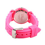 Disney Beauty and the Beast Girls Pink Strap Watch Wds000146