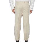 Stafford Super Stretch Classic Fit Pleated Suit Pants