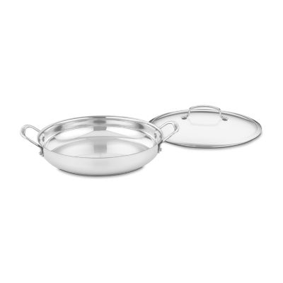 Cuisinart Contour Stainless Steel 2-pc. Fry Pan