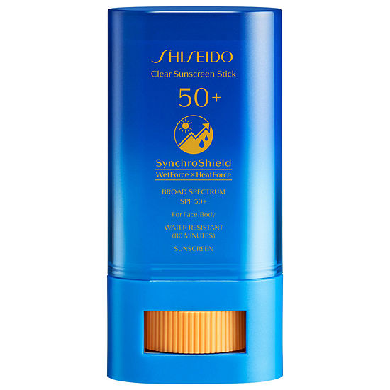Shiseido Clear Stick UV Protector WetForce Broad Spectrum Sunscreen SPF 50+