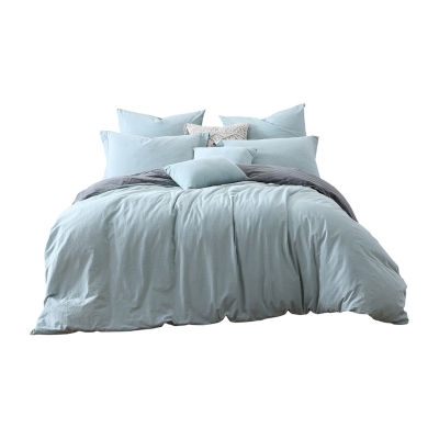 Swift Home Valatie 3-Pc. Reversible Duvet Cover Set