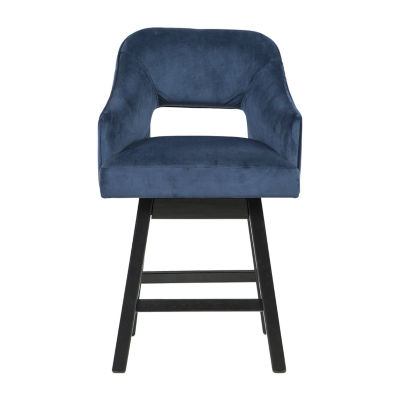 Signature Design by Ashley Tallenger 2-pc. Counter Height Upholstered Swivel Bar Stool