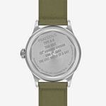 Praesidus Mens Automatic Green Strap Watch P-38-Mic-Grk1