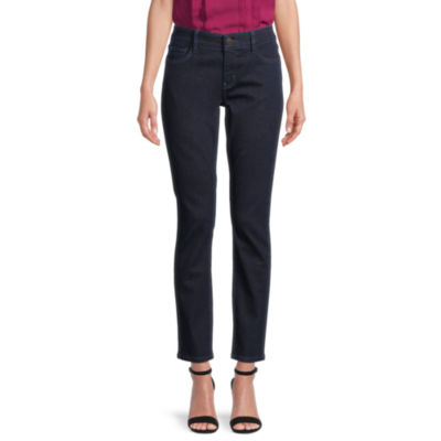 Lee Womens Ultra Lux Mid-rise Slim Fit Skinny Jeans, Jetstream, 4 Short