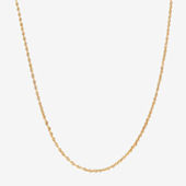 Roman Rope Bold Necklace Yellow Gold / 10K Solid Gold / 16 | Real Gold Jewelry by Oradina