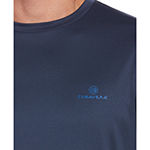 Cubavera Mens Crew Neck Long Sleeve Regular Fit Graphic T-Shirt