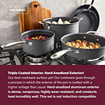 Granite Stone Pro Hard Anodized 13-pc. Nonstick Pots And Pans Cookware Set With Utensils