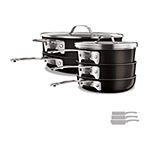 Granite Stone 10-Pc. Stackable Pots And Pans Cookware Set With Utensils