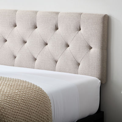 Dream Collection by Lucid® Diamond Tufted Low Profile Headboard