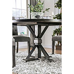 Nimitz Dinning Room And Kitchen Collection Round Wood-Top Dining Table