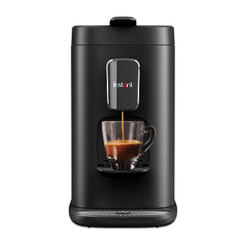 Instant Solo 2-in-1 Single Serve Coffee Maker for K-Cup Pods and Ground Coffee, Black