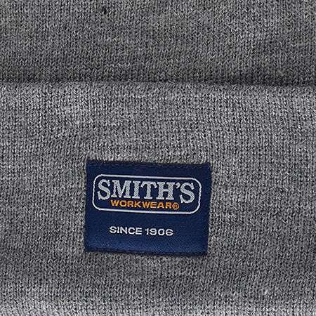 Smiths Workwear Mens Beanie, One Size Fits Most, Gray