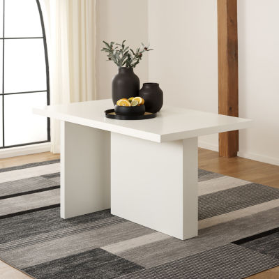 Safavieh Assana Rectangular Wood-Top Dining Table