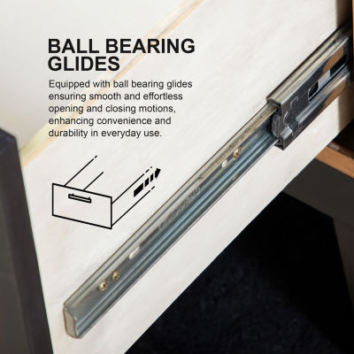 Gristalt 2-Drawer Nightstand