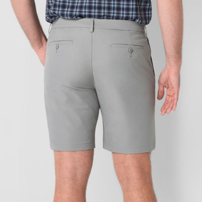 St. John's Bay Performance Mens 9" Mid Rise Moisture Wicking Chino Short
