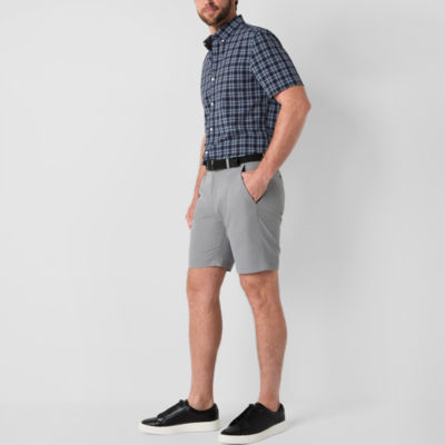 St. John's Bay Performance Mens 9" Mid Rise Moisture Wicking Chino Short