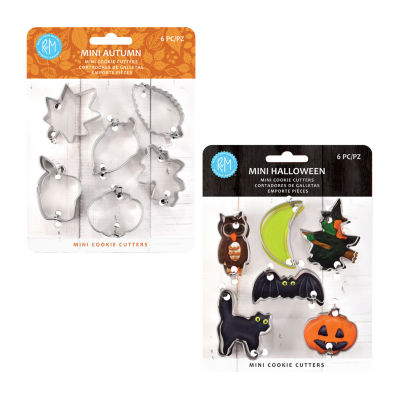 R&M International Llc Mini Halloween Leaf 12-pc. Cookie Cutter Bundle