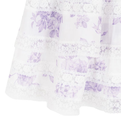 Rare Editions Big Kid Girls Short Sleeve A-Line Dress