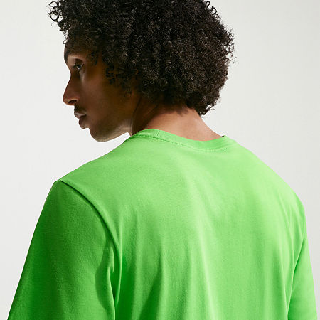 Nike Mens Crew Neck Short Sleeve Classic Fit Graphic T-Shirt, X-large, Green