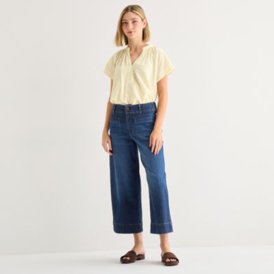 a.n.a Patch Pocket Womens - Tall Highest Rise Cropped Jean