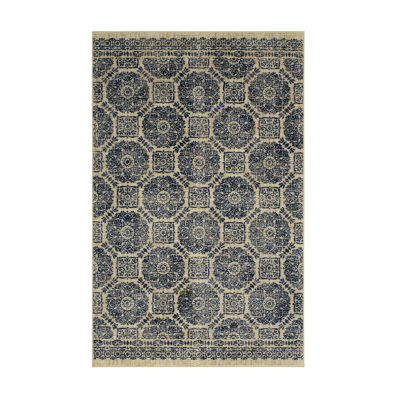 JCPenney Home Patina Caymen Damask Indoor Rectangular Accent Rug