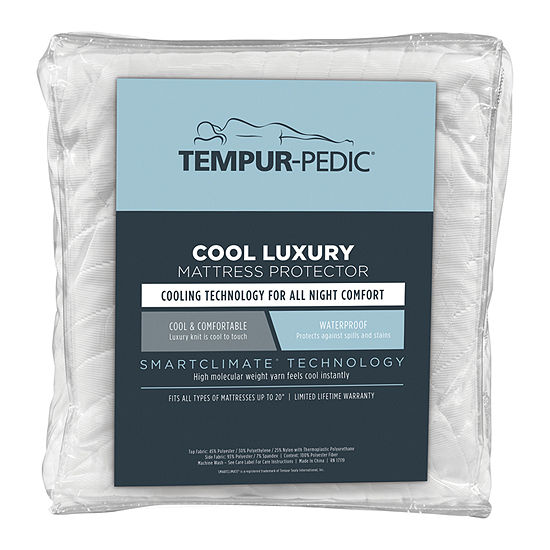 Tempur-Pedic Cool Luxury Waterproof Mattress Protector