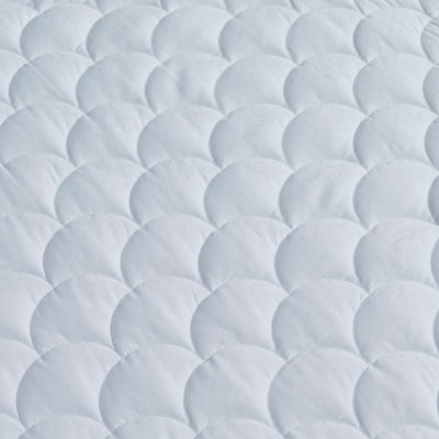 Blue Ridge Home Fashions Damask Dot 350 Thread Count Mattress Pad