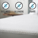 Lucid Premium Waterproof Allergen Barrier Mattress Protector