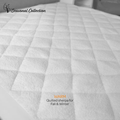 Sensorpedic All Seasons Reversible Quilted Deep Pocket Mattress Pad