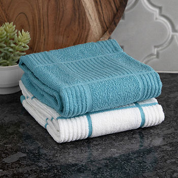 Ritz Kitchen Towels Solid Teal, Linens