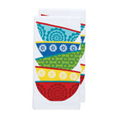 Homewear Harvest Fall Colors 4-pc. Waffle Kitchen Towel