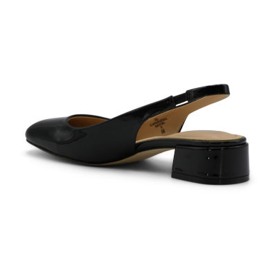 Style Charles Womens Zalo Square Toe Slip-On Shoe