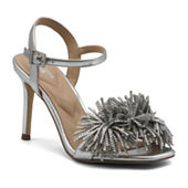 Silver heels hot sale jcpenney