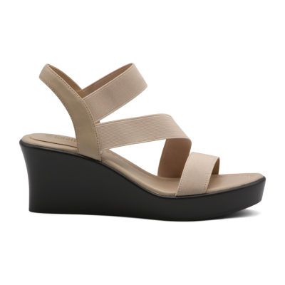 Style Charles Womens Classic Wedge Sandals