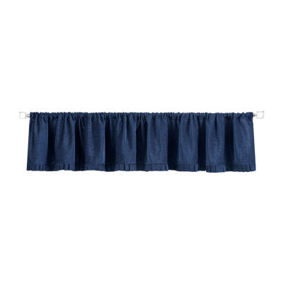 Achim Bordeaux Rod Pocket Federal + Tuck Valances