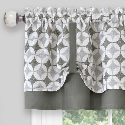 Achim Callie 3-pc. Rod Pocket Kitchen Curtain Window Set