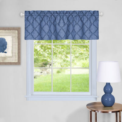 Achim Colby 3-pc. Rod Pocket Kitchen Curtain Window Set