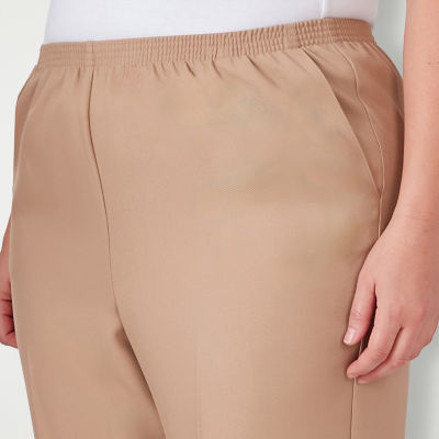 Alfred Dunner Classics Mid Rise Plus Capris