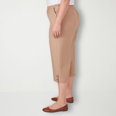 Alfred Dunner Classics Mid Rise Plus Capris